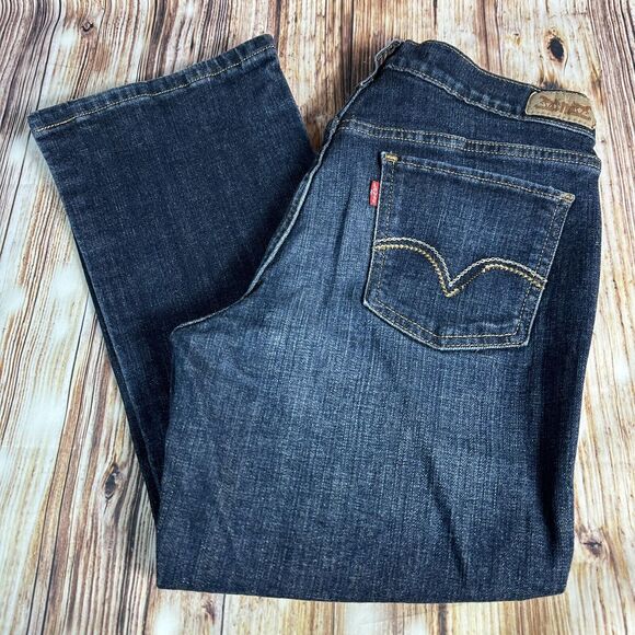 Levi's 515 Boot Cut Women's Size 6 Blue Mid Rise Jeans Denim Pants 29x31 - Picture 11 of 11